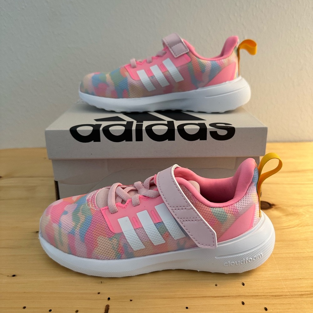 Adidas FortaRun 2.0 girls size 10 New In Box